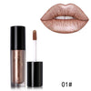 NICEFACE Pro Metallic Lipstick Liquid Waterproof 24H Lasting Matte Lip Gloss Nude Lip Stick Tattoo Make Up Cosmetic Beauty Tools
