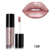 NICEFACE Pro Metallic Lipstick Liquid Waterproof 24H Lasting Matte Lip Gloss Nude Lip Stick Tattoo Make Up Cosmetic Beauty Tools