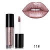 NICEFACE Pro Metallic Lipstick Liquid Waterproof 24H Lasting Matte Lip Gloss Nude Lip Stick Tattoo Make Up Cosmetic Beauty Tools