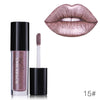 NICEFACE Pro Metallic Lipstick Liquid Waterproof 24H Lasting Matte Lip Gloss Nude Lip Stick Tattoo Make Up Cosmetic Beauty Tools