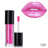 NICEFACE Pro Metallic Lipstick Liquid Waterproof 24H Lasting Matte Lip Gloss Nude Lip Stick Tattoo Make Up Cosmetic Beauty Tools