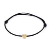 VEKNO Minimal Gold Lovely Heart Bracelet Handmade Jewelry Multicolor Rope Adjustable String Lucky Bracelet For Women Children