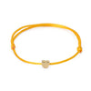 VEKNO Minimal Gold Lovely Heart Bracelet Handmade Jewelry Multicolor Rope Adjustable String Lucky Bracelet For Women Children
