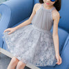 2017 Baby Flower Girl Dresses Princess Lace Wedding Party Pageant Formal Dress Kids Prom Homecoming Tulle Dresses 2-10Y