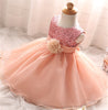 Toddler Baby Party Frocks Little Girl Dress Baby Girl Christening Gown Kids Infant Party For Girl Bebes 1 2 Years Birthday Dress