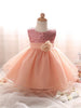 Toddler Baby Party Frocks Little Girl Dress Baby Girl Christening Gown Kids Infant Party For Girl Bebes 1 2 Years Birthday Dress