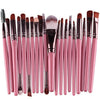 20Pcs Cosmetic Brushes Pro Powder Foundation Eyeshadow Eyeliner Lip Makeup Set Makeup Eyeshadow Foundation Concealer Brushes
