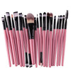 20Pcs Cosmetic Brushes Pro Powder Foundation Eyeshadow Eyeliner Lip Makeup Set Makeup Eyeshadow Foundation Concealer Brushes