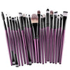 20Pcs Cosmetic Brushes Pro Powder Foundation Eyeshadow Eyeliner Lip Makeup Set Makeup Eyeshadow Foundation Concealer Brushes