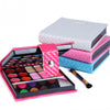 Cosmetics Shimmer Pearl Eyeshadow Palette Natural 32 Colors Makeup Up Modification Lip Gloss Blush Set Brush Button Bag