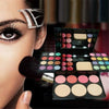 Blusher Lip Gloss Shimmer Eyeshadow Palette Makeup Kit Brush Mirror Cosmetic Set Jun30 Drop Ship MG