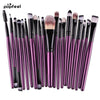 Eye Makeup Set 20 pcs Brushes Set Eyeshadow Blending Brush Powder Foundation Eyes Eyebrow Lip Eyeliner Brush Cosmetic Tool