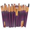 Eye Makeup Set 20 pcs Brushes Set Eyeshadow Blending Brush Powder Foundation Eyes Eyebrow Lip Eyeliner Brush Cosmetic Tool