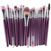 Eye Makeup Set 20 pcs Brushes Set Eyeshadow Blending Brush Powder Foundation Eyes Eyebrow Lip Eyeliner Brush Cosmetic Tool