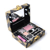Miss Rose Make Up Gift Box Light Up Travel Makeup Set Eyeshadow Blusher Eyeliner Mascara Eyeliner with Instruction