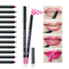 HUAMIANLI Not Stick Cup Not Lose Color Lip Liner Waterproof Matte Lip Pen Beauty Make-up Lip Contour Modified Lip Liner Pen