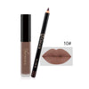 2018 Matte Lipstick Long Lasting Waterproof Liquid Lip Gloss and Lip Liner Makeup Set