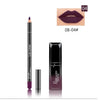 Pudaier 2Pcs/set Lip Makeup Set Matte Velvet Liquid lipstick Cosmetic Moisture Lip Gloss Long Lasting Lip Liner pencil Kit RS2