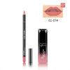 Pudaier 2Pcs/set Lip Makeup Set Matte Velvet Liquid lipstick Cosmetic Moisture Lip Gloss Long Lasting Lip Liner pencil Kit RS2