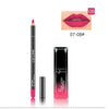 Pudaier 2Pcs/set Lip Makeup Set Matte Velvet Liquid lipstick Cosmetic Moisture Lip Gloss Long Lasting Lip Liner pencil Kit RS2