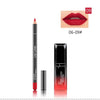 Pudaier 2Pcs/set Lip Makeup Set Matte Velvet Liquid lipstick Cosmetic Moisture Lip Gloss Long Lasting Lip Liner pencil Kit RS2