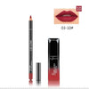 Pudaier 2Pcs/set Lip Makeup Set Matte Velvet Liquid lipstick Cosmetic Moisture Lip Gloss Long Lasting Lip Liner pencil Kit RS2