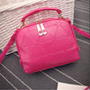 2017 Luxury Handbag PU Leather Double Zipper Women Bag With Triangle Shell Shape Messenger Bags Crossbody Shoulder Bag Lady Tote