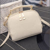 2017 Luxury Handbag PU Leather Double Zipper Women Bag With Triangle Shell Shape Messenger Bags Crossbody Shoulder Bag Lady Tote