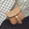Fashion 2017 women's handbags Leather Tassels women messenger bags ladies Shoulder bag female crossbody bag bolsa mujer