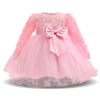 Newborn Baby Girl Dress Big Bow Baptism Dresses for Girls 1 2 year Birthday Outfits Toddler Children Kids Clothes Vestido Bebes