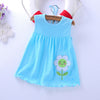 Baby girl Dress 2017 summer girls dresses style infantile Dress hot sale baby girl clothes Summer flower style dress low price