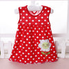 Baby girl Dress 2017 summer girls dresses style infantile Dress hot sale baby girl clothes Summer flower style dress low price