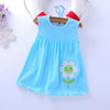 Baby girl Dress 2017 summer girls dresses style infantile Dress hot sale baby girl clothes Summer flower style dress low price