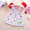 Baby girl Dress 2017 summer girls dresses style infantile Dress hot sale baby girl clothes Summer flower style dress low price