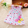 Baby girl Dress 2017 summer girls dresses style infantile Dress hot sale baby girl clothes Summer flower style dress low price