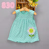 Baby girl Dress 2017 summer girls dresses style infantile Dress hot sale baby girl clothes Summer flower style dress low price
