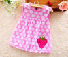 Baby girl Dress 2017 summer girls dresses style infantile Dress hot sale baby girl clothes Summer flower style dress low price
