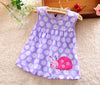 Baby girl Dress 2017 summer girls dresses style infantile Dress hot sale baby girl clothes Summer flower style dress low price