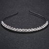 Miallo Wedding Bridal Tiara for Bride Fashion Rhinestone Tiara Crown Princess Hair Jewelry Accessories Rim for Hair for Women
