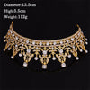 2017 Hot Sale Gold Crystal Tiara Crown For Wedding Hair Accessories Princess Queen Wedding Crown Rhinestones Bridal Hair Jewelry